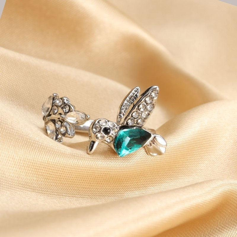 Azure Hummingbird Necklace