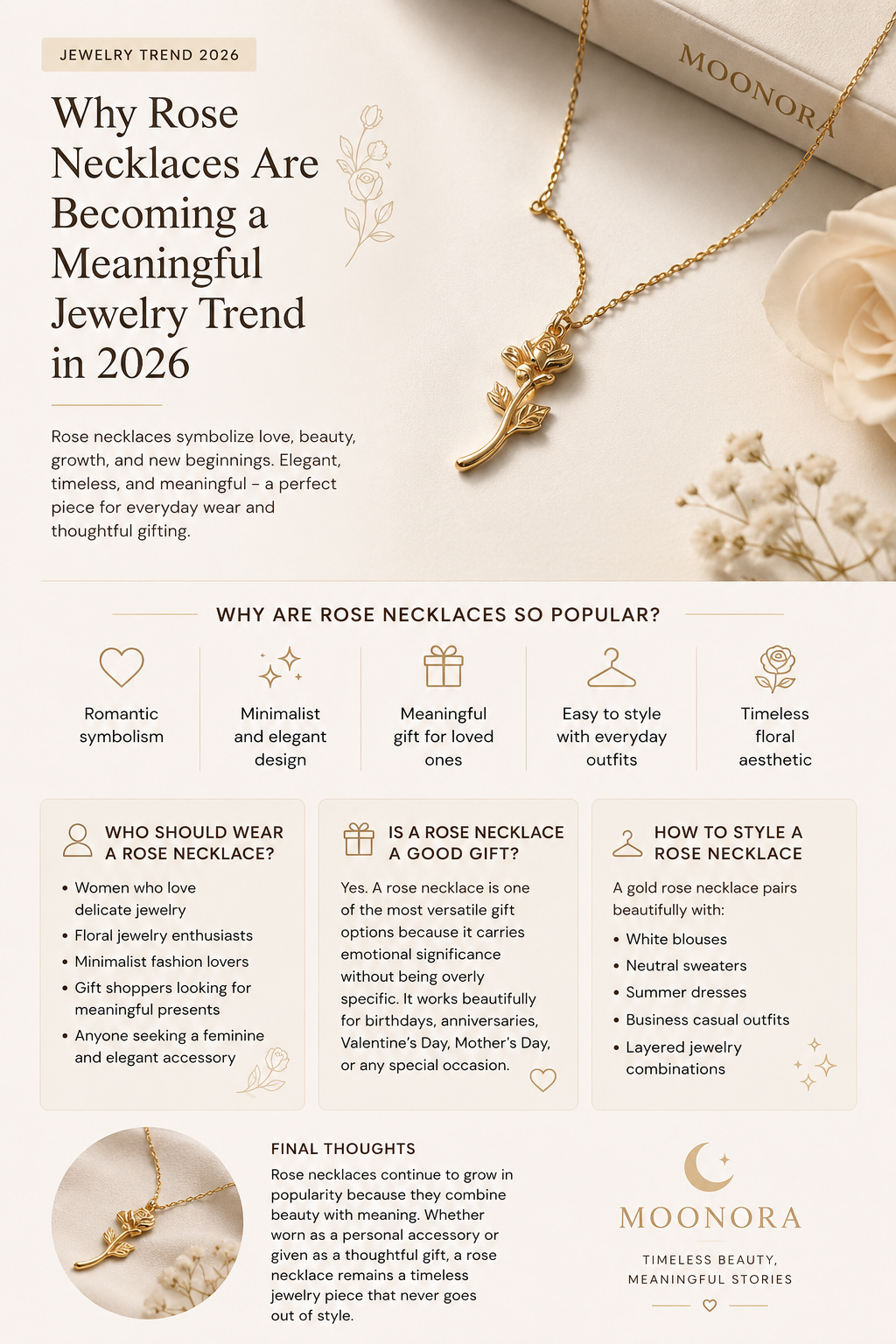 Why Rose Necklaces Are Becoming a Meaningful Jewelry Trend in 2026