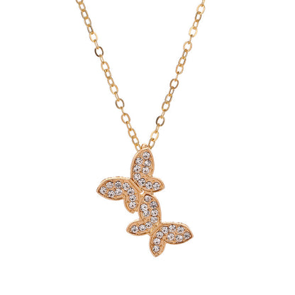 Velvet Butterfly Choker