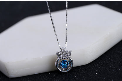 Beating heart necklace