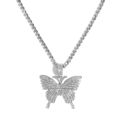Velvet Butterfly Choker