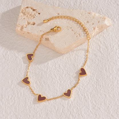 Velvet Heart Bracelet
