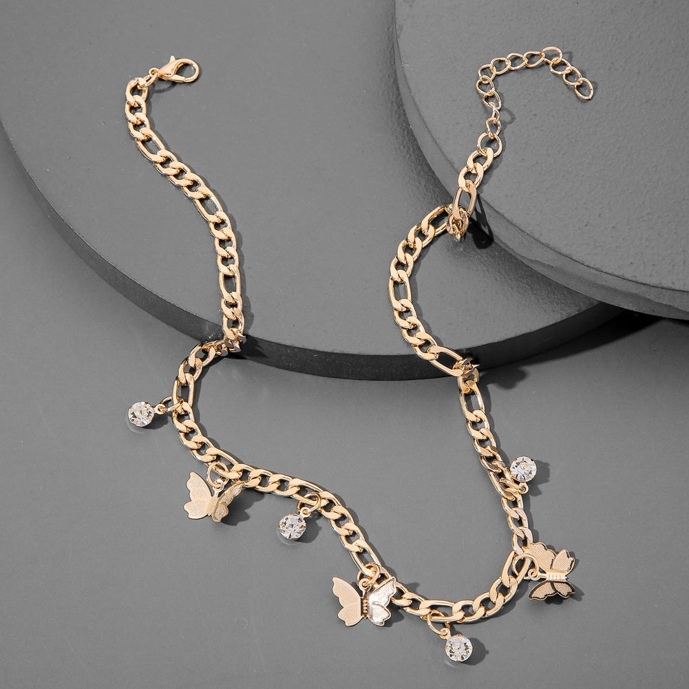 Golden Flutter Necklace