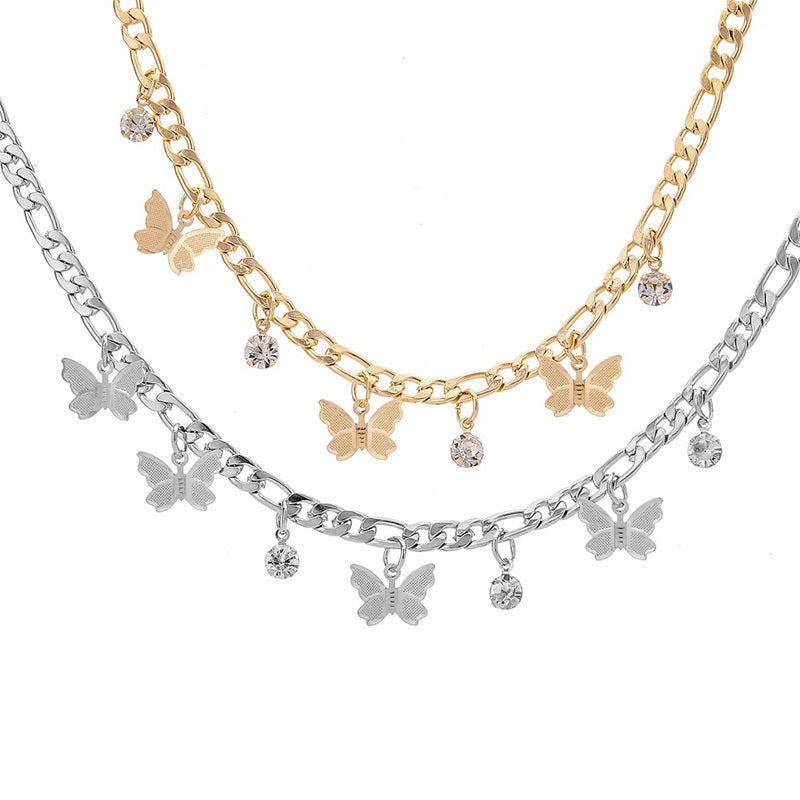 Golden Flutter Necklace