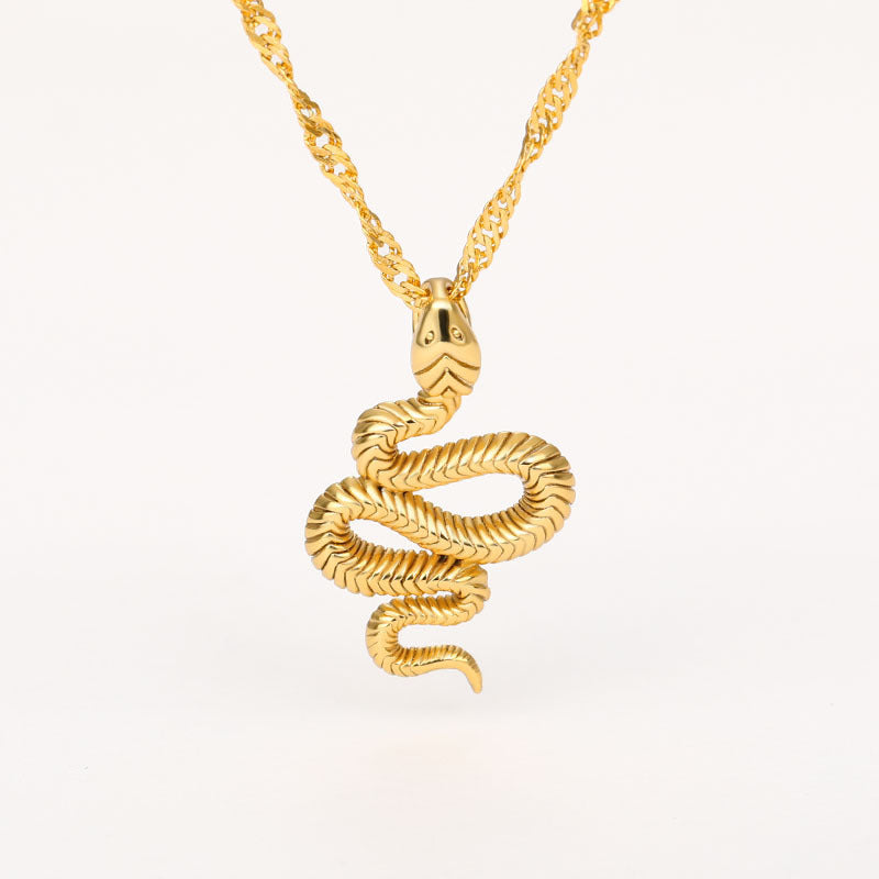 Lunar Snake Pendant