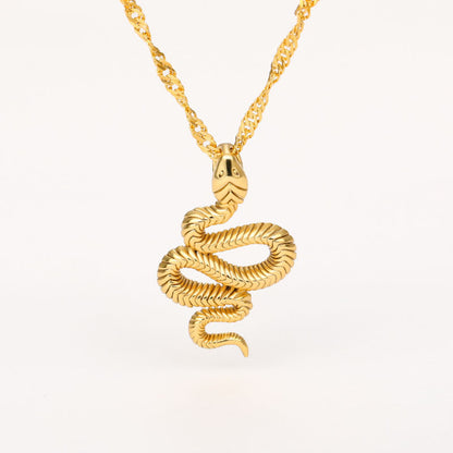 Lunar Snake Pendant