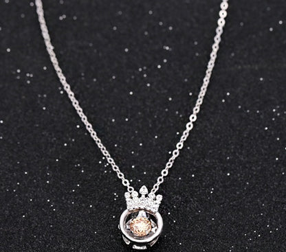 Beating heart necklace
