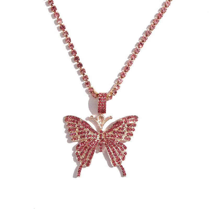 Velvet Butterfly Choker