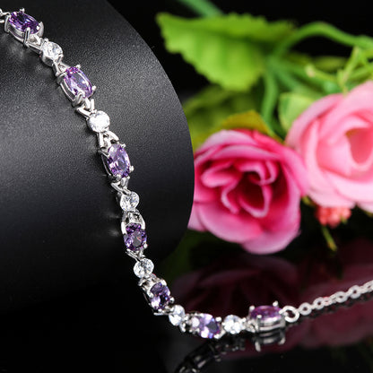 Amethyst Veil bracelet