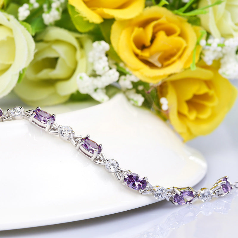 Amethyst Veil bracelet