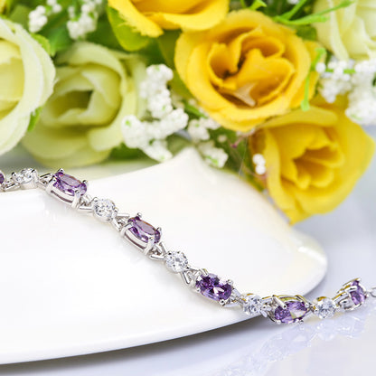 Amethyst Veil bracelet