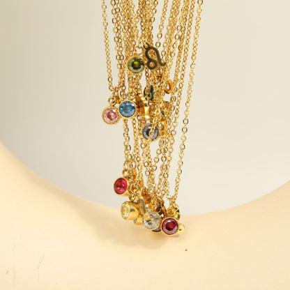 Moonora Zodiac Charm Necklace