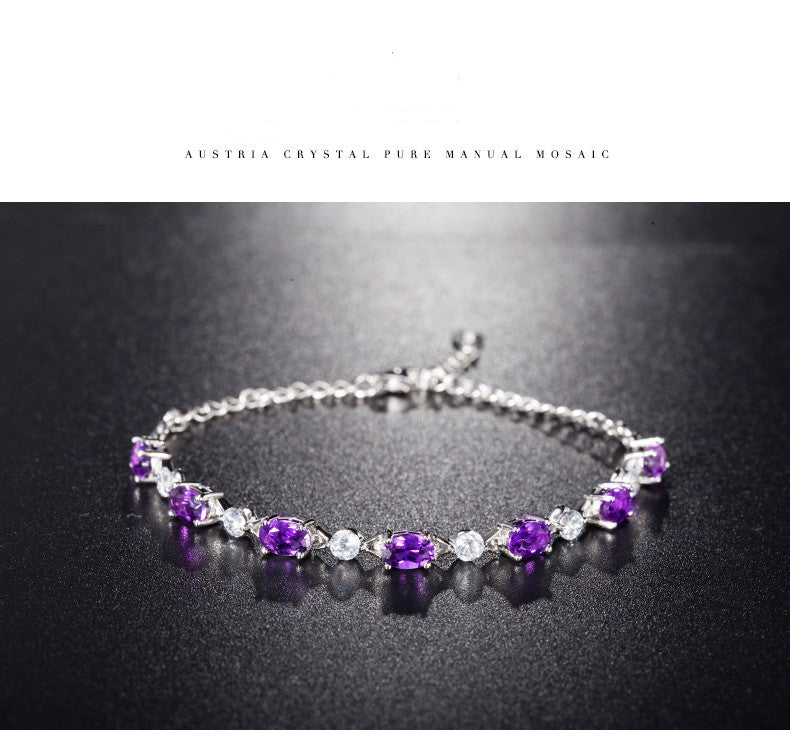 Amethyst Veil bracelet