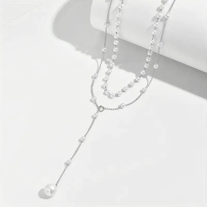Pearl Cascade Necklace