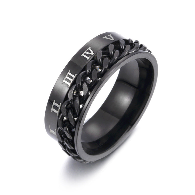Roman Noir Ring
