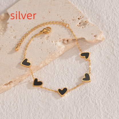 Velvet Heart Bracelet