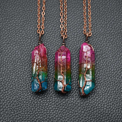 Aurora Prism Necklace