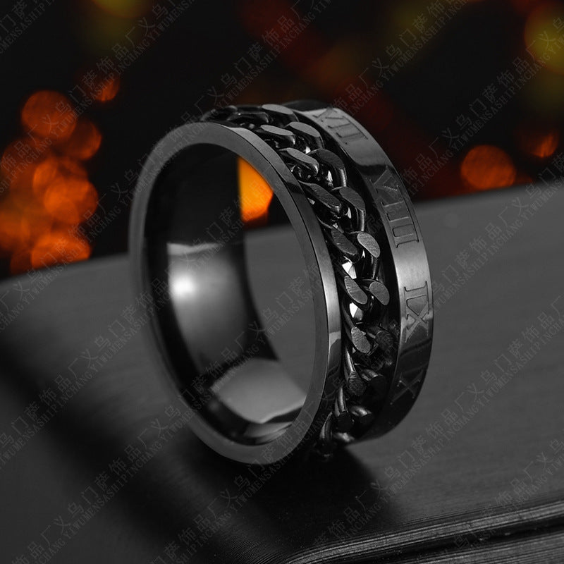 Roman Noir Ring