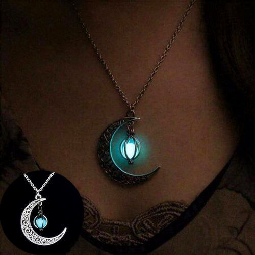 Moonveil Lantern Necklace