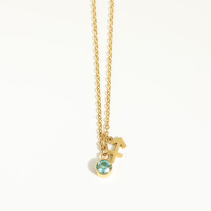 Moonora Zodiac Charm Necklace