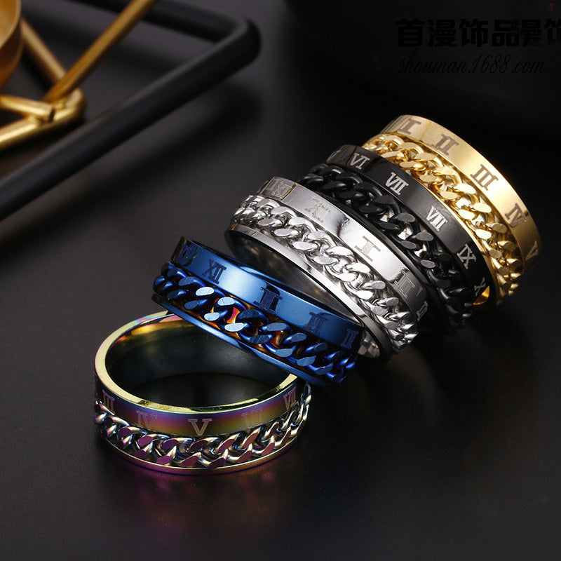 Roman Noir Ring