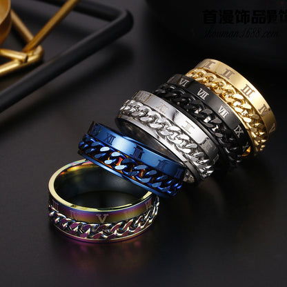 Roman Noir Ring