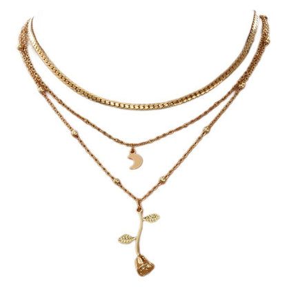 Lunar Rose Necklace