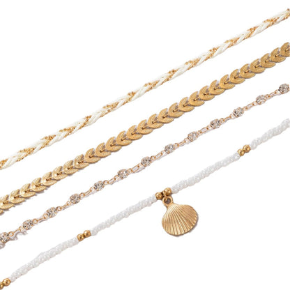 Golden Tide Anklets