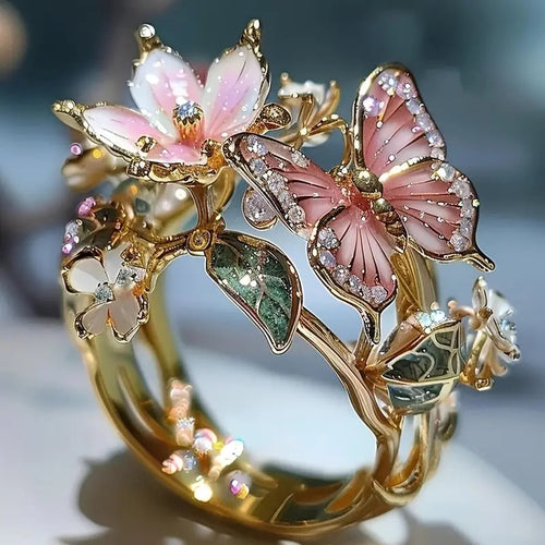 Moonblossom Ring