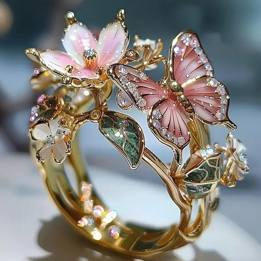 Moonblossom Ring