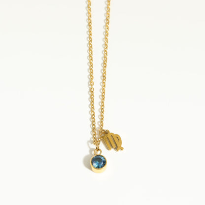 Moonora Zodiac Charm Necklace