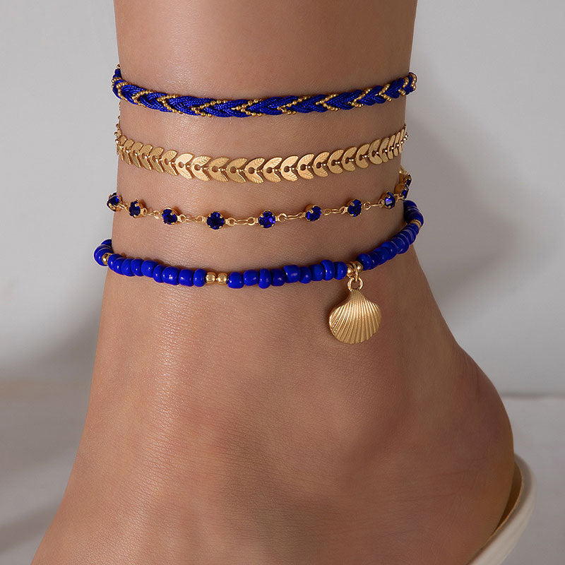 Golden Tide Anklets