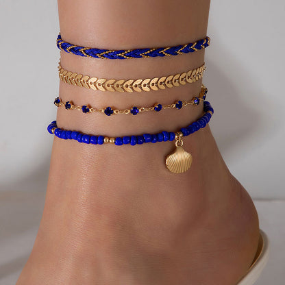 Golden Tide Anklets
