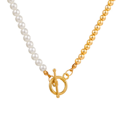 Eclipse Circle Necklace-Golden Aura Layered Necklace