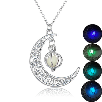 Moonveil Lantern Necklace