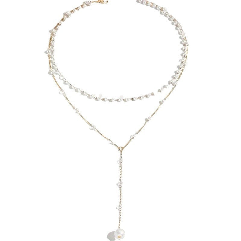 Pearl Cascade Necklace