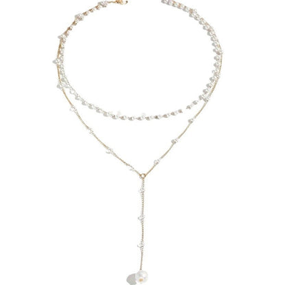 Pearl Cascade Necklace