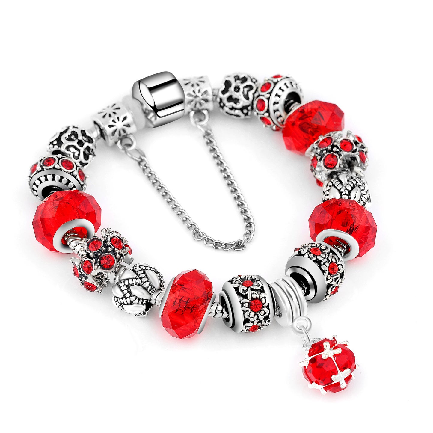 Moonora Royal Violet Charm Bracelet