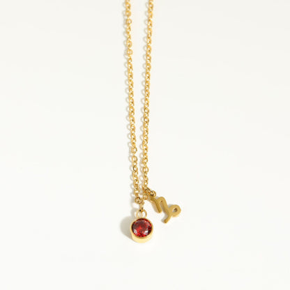 Moonora Zodiac Charm Necklace