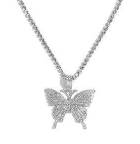 Velvet Butterfly Choker