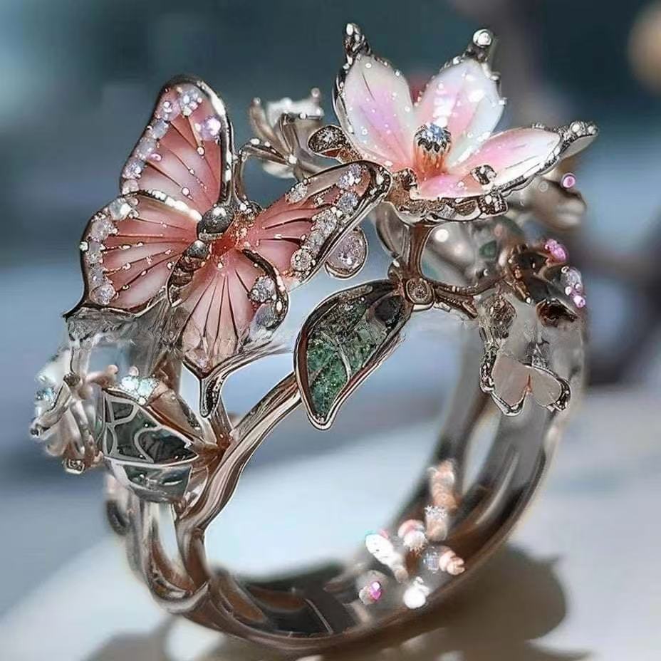 Moonblossom Ring