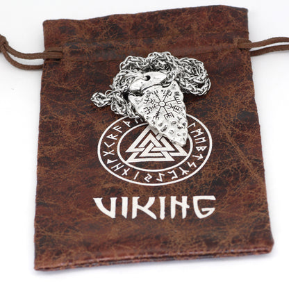 Vegvisir Arrow Pendant