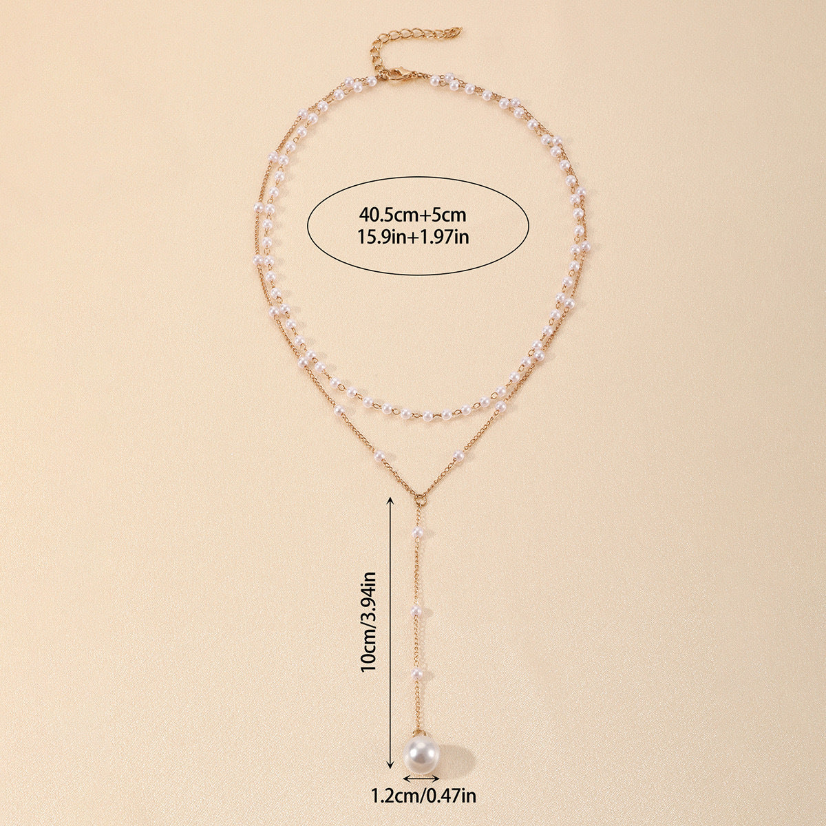 Pearl Cascade Necklace
