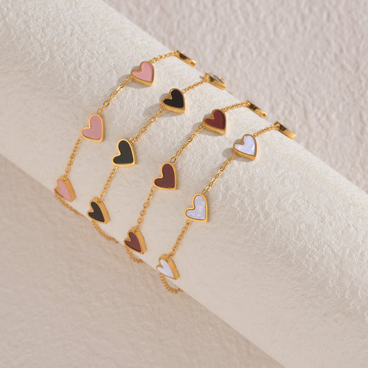 Velvet Heart Bracelet